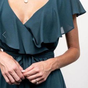 Beautiful Baltic Born Topaz - Katya Ruffle Dress - Small